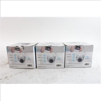 Amcrest 1080P Dome Cameras, 3 Pieces