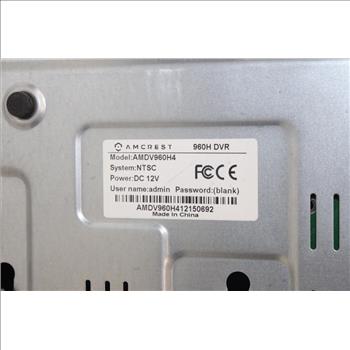 Amcrest 960H DVR