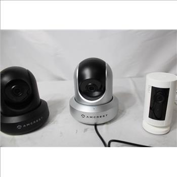 Amcrest Security Cameras, Ring Camera & Bunker Hill Security