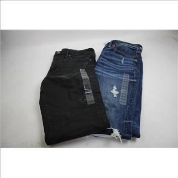 American Eagle Airflex + Skinny Jeans Size 28/32 28/30 2 Pieces