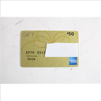 American Express $50 Gift Card