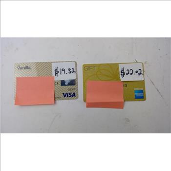 American Express Gift Card And More, 2 Pieces