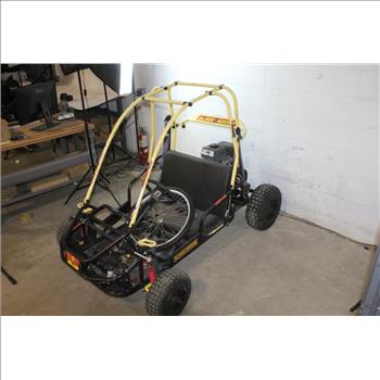 American LandMaster Black Widow Go Kart