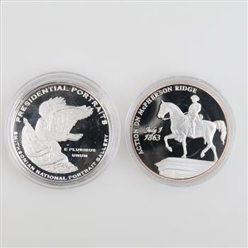 American Mint Commemorative Proof Coins, 2 Pieces