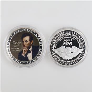 American Mint Commemorative Proof Coins, 2 Pieces