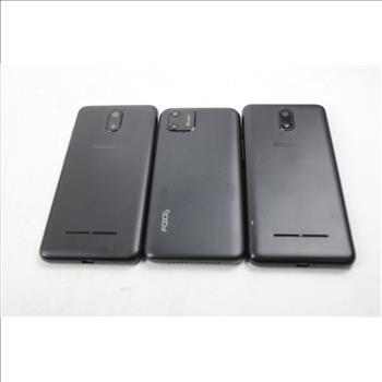 American Network Solutions, Foxx Cell Phone Lot, 3 Pieces, Sold For Parts