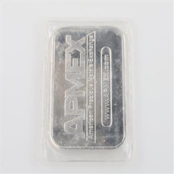 American Precious Metals Exchange Fine Silver 1 Troy Oz Bar
