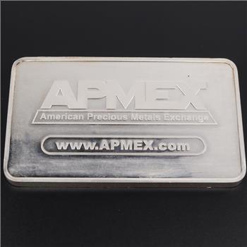 American Precious Metals Exchange Fine Silver 25 Troy Oz Bar