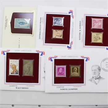 American Stamps And Commemorative Stamps, 5 Sets