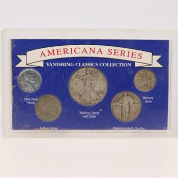 American Vanishing Classics Coin Collection; 5 Pieces