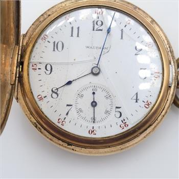 American Waltham Watch Co. 10kt GF Hunter Pocket Watch