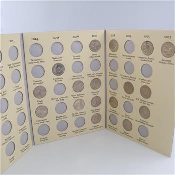America's National Park Commemorative Quarters Booklet 2010-2021, 17 Pieces