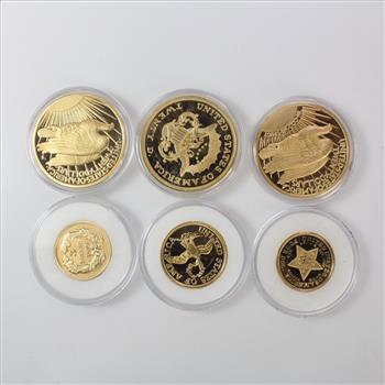 America's Rare Gold Coin Tribute Proof Collection, Comes With CoA