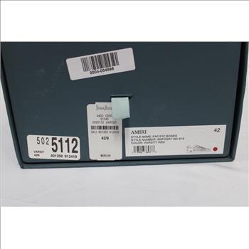 Amiri Pacific Bones Shoes Size 42/9