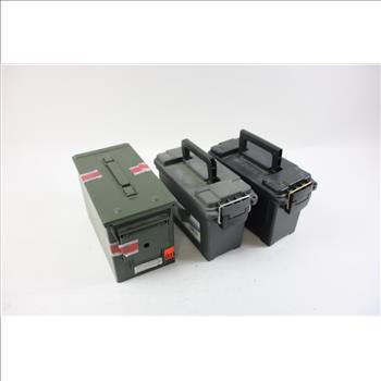 Ammo Box Lot