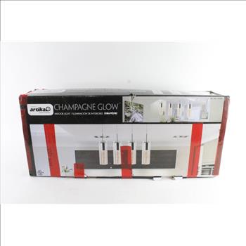 Ampere Champagne Glow Indoor Pendant Light Fixture