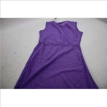 Amylynn Sheer Dress, Purple, Small