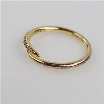 Ana Luisa 14kt GP Oren Claw Ring