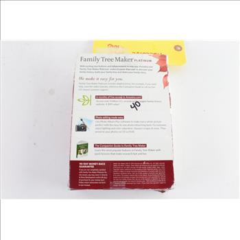 Ancestry.Com Family Tree Maker Platinum