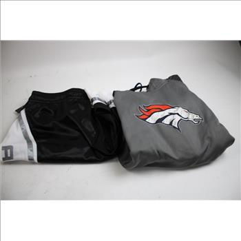 AND1 Large Shorts, XL Hoodie, Sports Hats, Steelers Gloves And Beanie, 7 Pieces