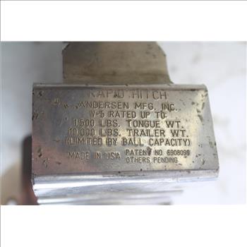 Anderson MFG. Rapid Hitch With Ball