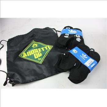 Andretti Og Carry Bag, 6-pack Adidas Socks, And More, 8+ Pieces