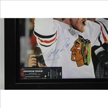 Andrew Shaw Autograph Photo In Frame