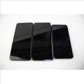 Android Cell Phone Lot, 3 Pieces, Sold For Parts
