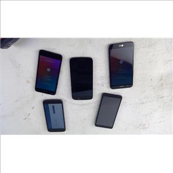 Android Smart Phones, 5 Pieces