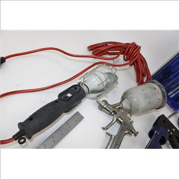Anest Iwata Spray Gun, Jobsmart Spray Gun Cleaning Kit, & More In HDX Tough Tote; 5+ Pieces