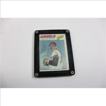 Angels Nolan Ryan Baseball Card