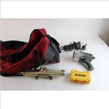 Angle Grinder, Jumper Cables, And More