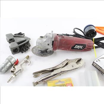 Angle Grinder, Vice Grips,  And More, 10+ Pieces