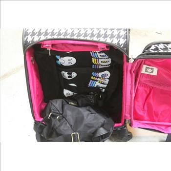 Anne Klein Soft Sided Rolling Suitcase