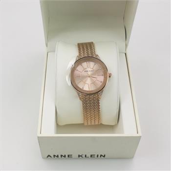 Anne Klein Swarovski Crystal Accent Watch