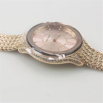 Anne Klein Swarovski Crystal Accent Watch