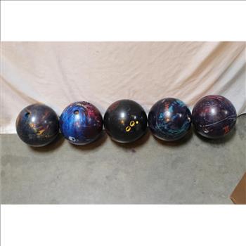 Anomaly, AMF And More Bowling Balls, 5 Pieces