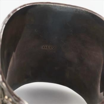 Ansan & Leticia Wallace Zuni Sterling Silver Watch Cuff