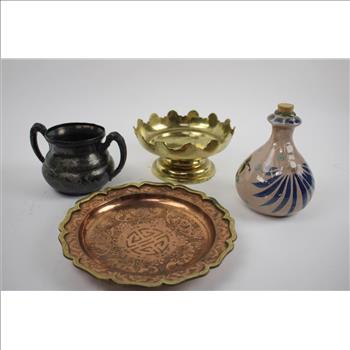 Antique  Jewlery Box, Silver Tea Pots, And More, 18+ Pieces