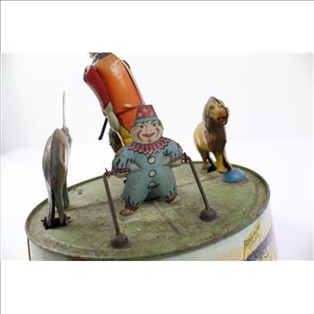 Antique Marx Ring-A-Ling Circus Tin Toy