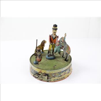 Antique Marx Ring-A-Ling Circus Tin Toy