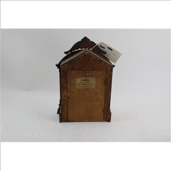 Antique Small Wooden Clock