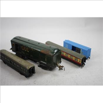 Antique Toy Trains And Tracks