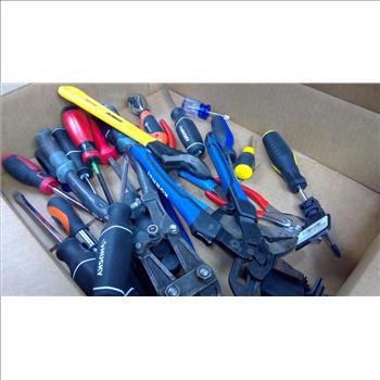 Anvil Bolt Cutters, Dewalt Adustable Wrench, Kobalt Tongue And Groove Pliers, And More
