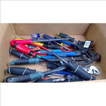Anvil Bolt Cutters, Dewalt Adustable Wrench, Kobalt Tongue And Groove Pliers, And More