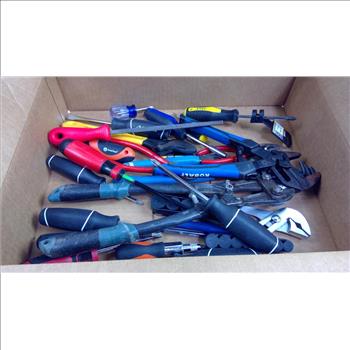 Anvil Bolt Cutters, Dewalt Adustable Wrench, Kobalt Tongue And Groove Pliers, And More