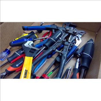Anvil Bolt Cutters, Dewalt Adustable Wrench, Kobalt Tongue And Groove Pliers, And More