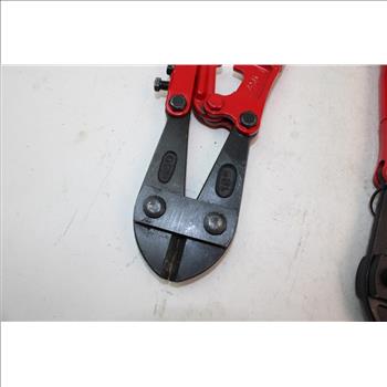 Anvil, Pittsburgh, & Hypertough Bolt Cutters; 3 Pieces