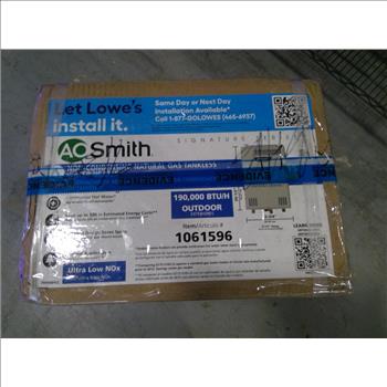 Ao Smith Non- Condesning Natural Gas Tankless Water Heater
