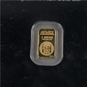 APMEX Fine Gold Bar 1g
